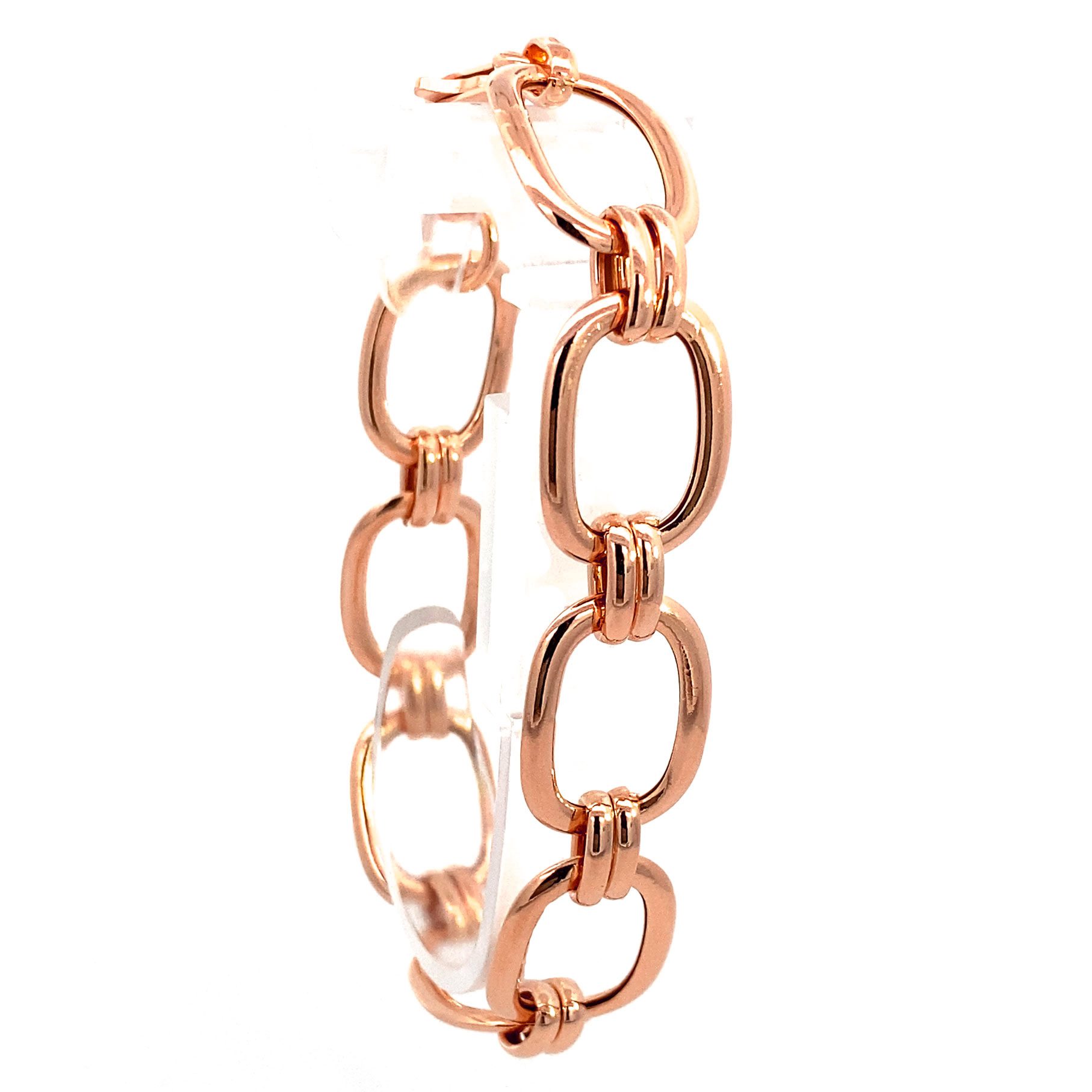 8030DR Gliederarmband, rosevergoldet