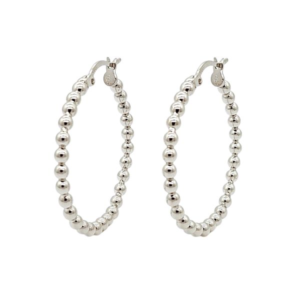 8329B1W Kugel -Creole rhodiniert