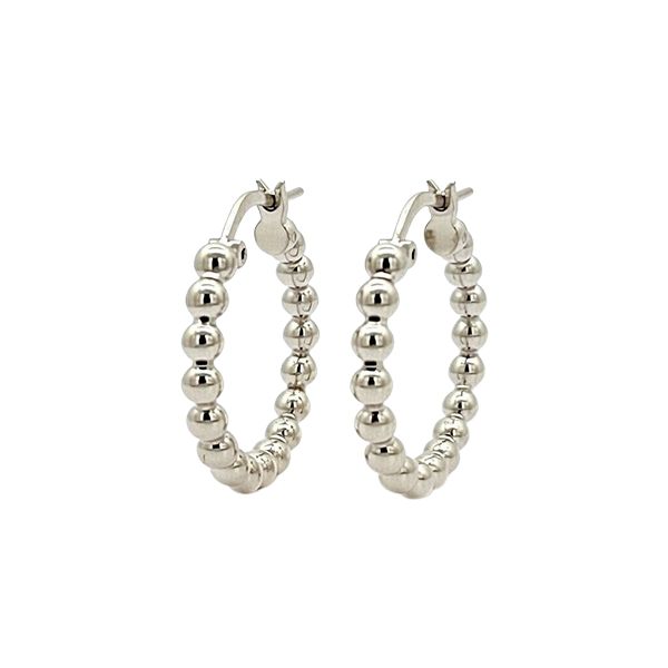 8329BW Kugel -Creole rhodiniert